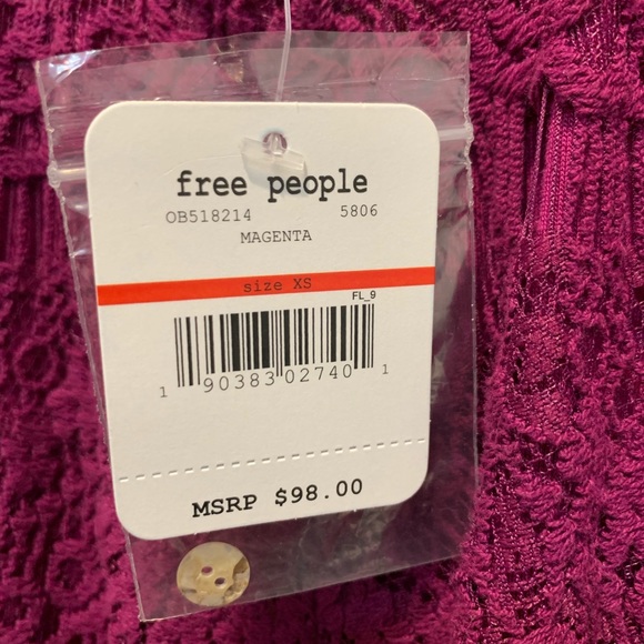 Free People Daydream Dress NWT XS - Picture 5 of 5